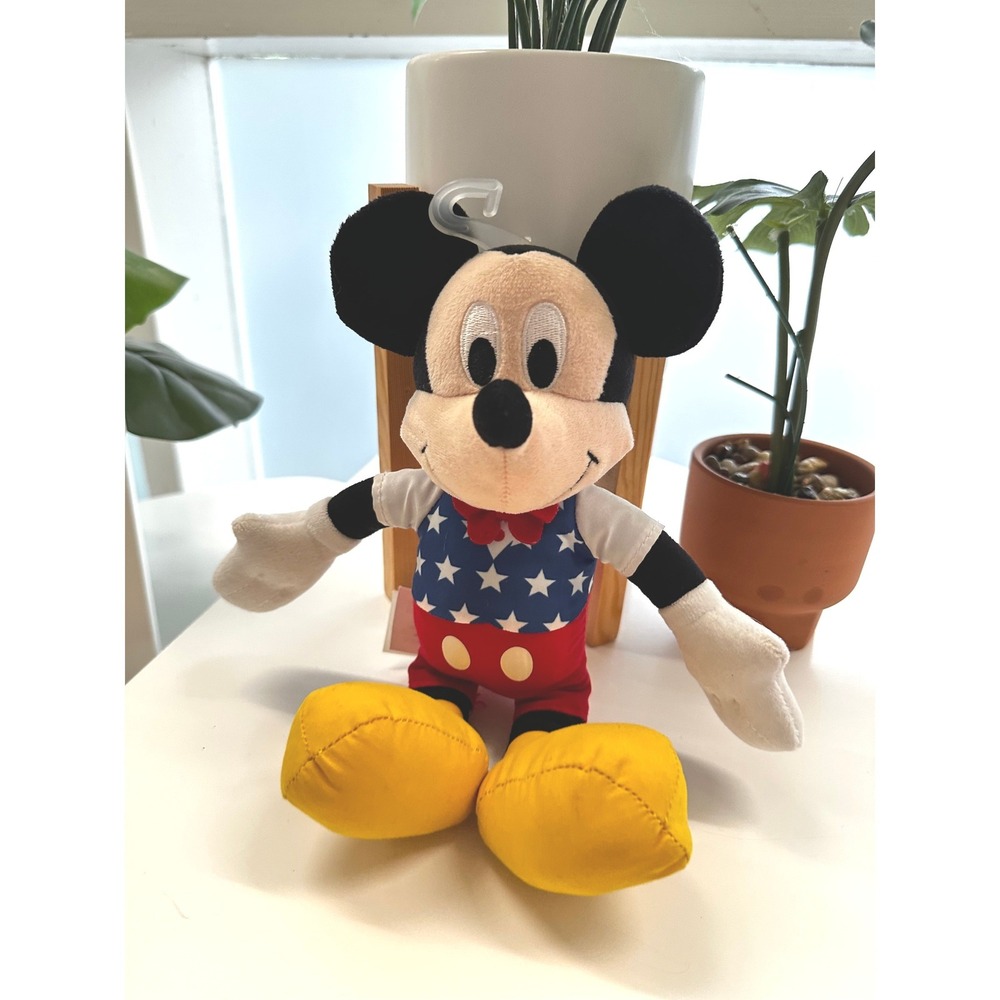 Patriotic Mickey Mouse American July 4 Independece Day 250 Anniversary Plush